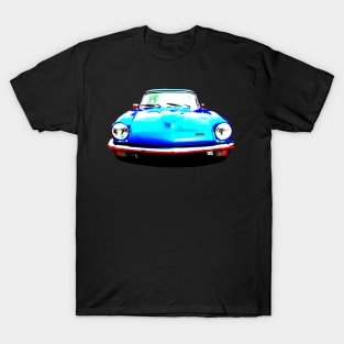 Triumph GT6 Mk3 1970s British classic car high contrast T-Shirt